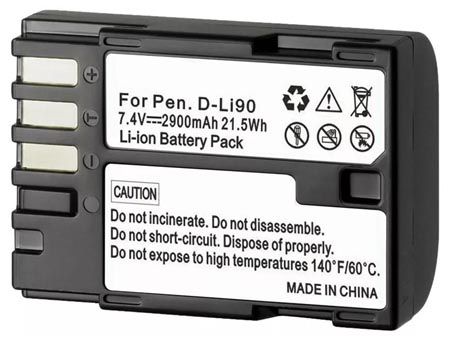 photo of PENTAX D-LI90 camera battery