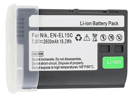 NIKON EN-EL15e battery replacement