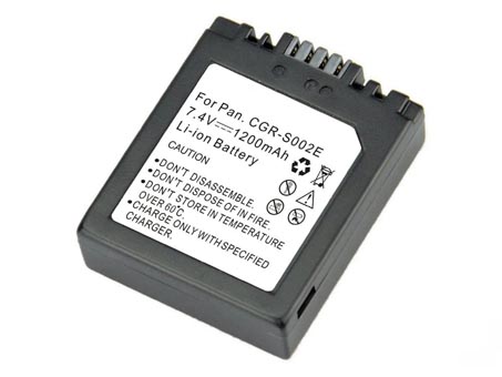 PANASONIC CGA-S002E/1B battery replacement