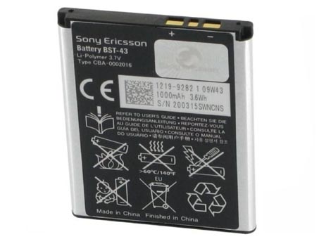 photo of SONY ERICSSON Cedar J108 mobile phone battery