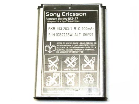 photo of SONY ERICSSON Z550i mobile phone battery