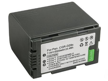 PANASONIC AG-DVX100BP battery replacement - Li-ion 3300mAh