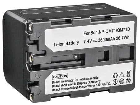 SONY DCR-TRV285E battery replacement - Li-ion 3600mAh