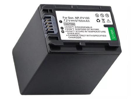 SONY HDR-CX6EK battery replacement - Li-ion 5750mAh