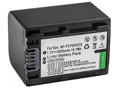 SONY HDR-CX190E battery replacement - Li-ion 2650mAh