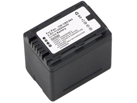 PANASONIC VW-VBK180 battery replacement - li-ion 4000mAh