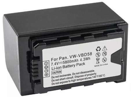 PANASONIC AJ-PCS060 battery replacement - Li-ion 5800mAh