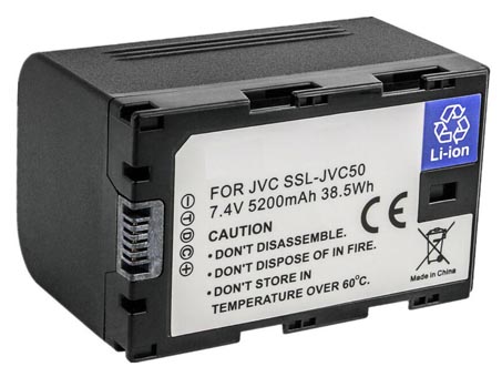 JVC GY-HM200SP SPORTS battery replacement - Li-ion 5200mAh